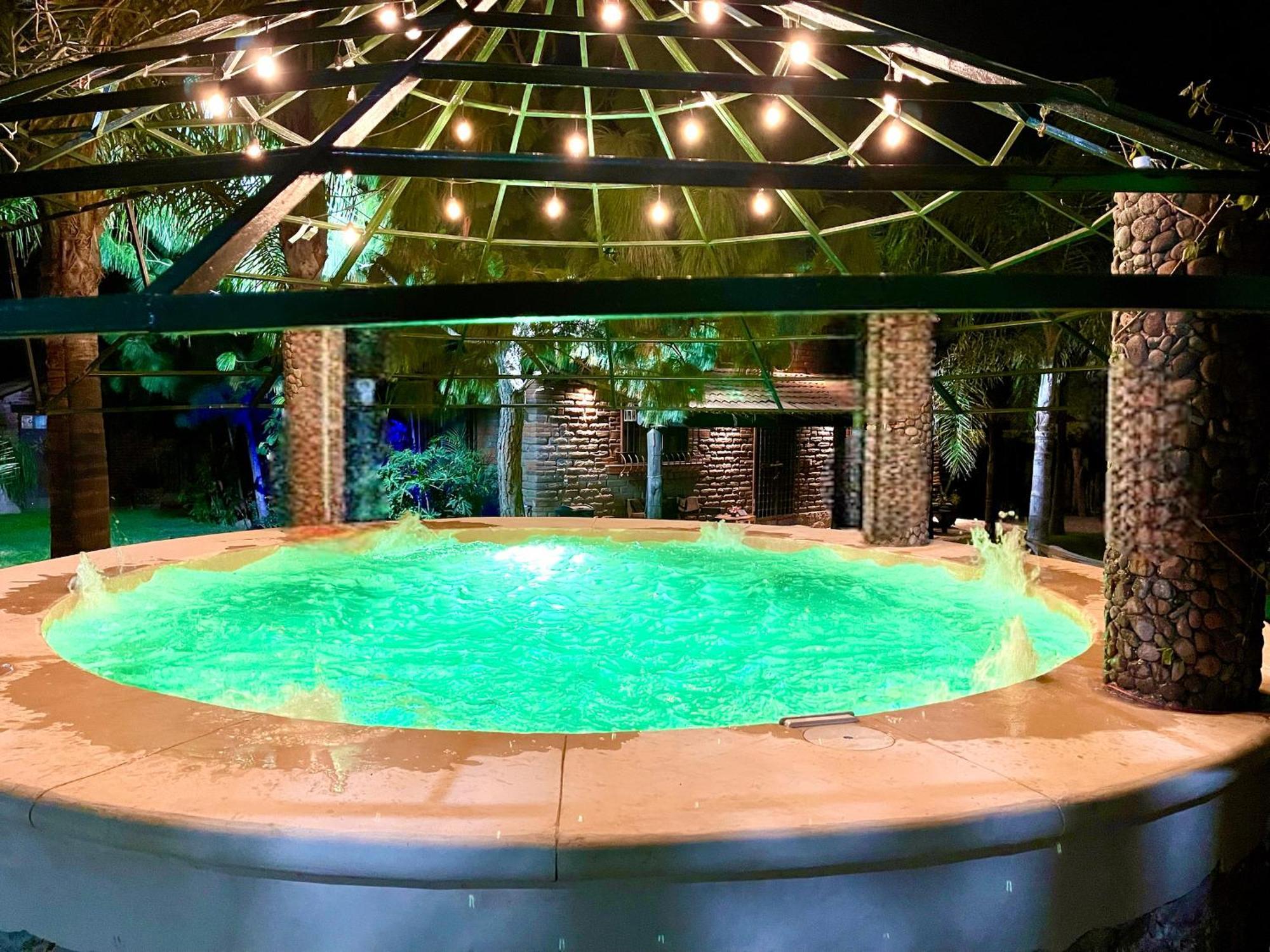 Cabana Magnolias Con Albercajacuzzi Tequisquiapan Exterior photo