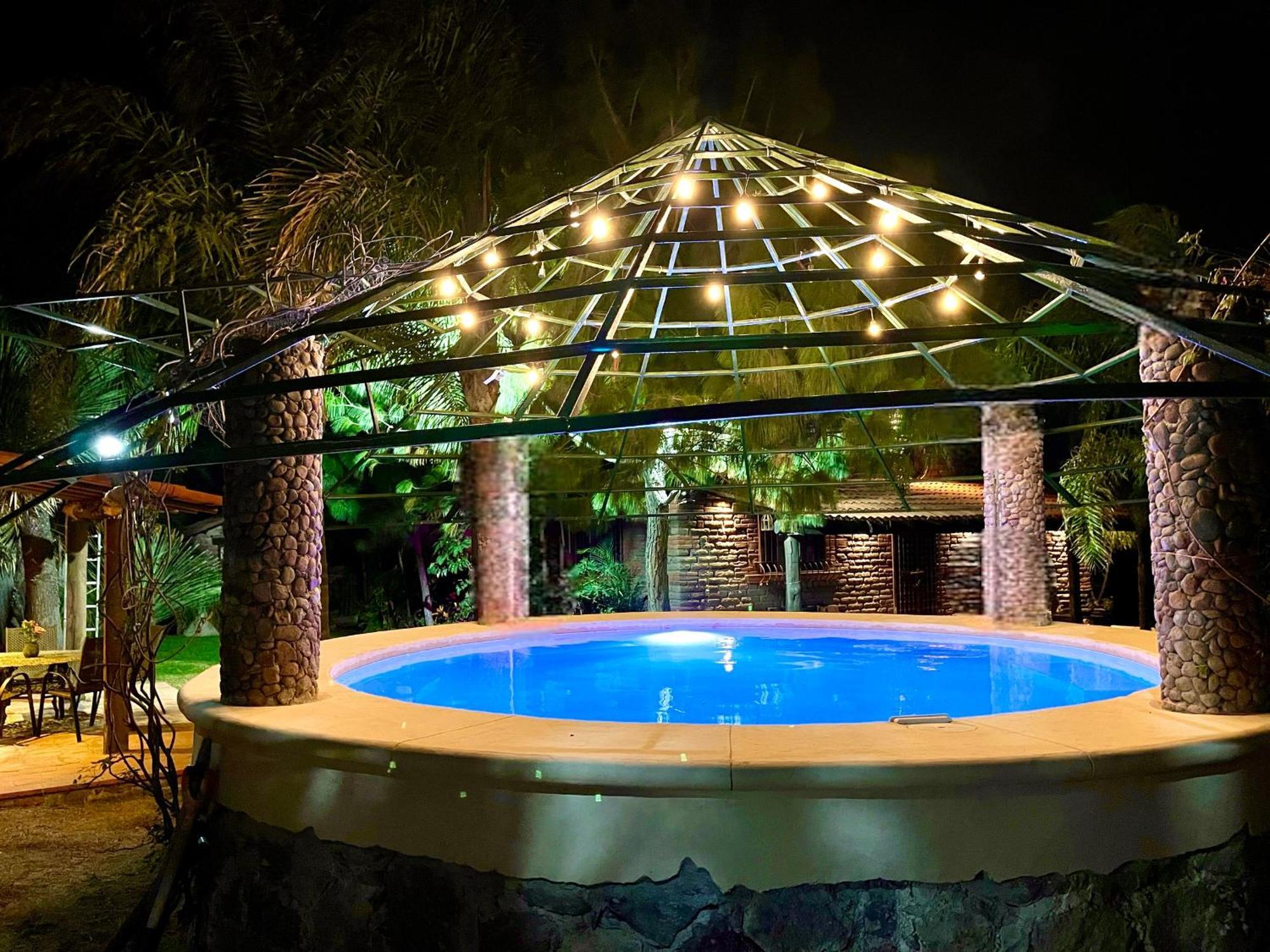 Cabana Magnolias Con Albercajacuzzi Tequisquiapan Exterior photo