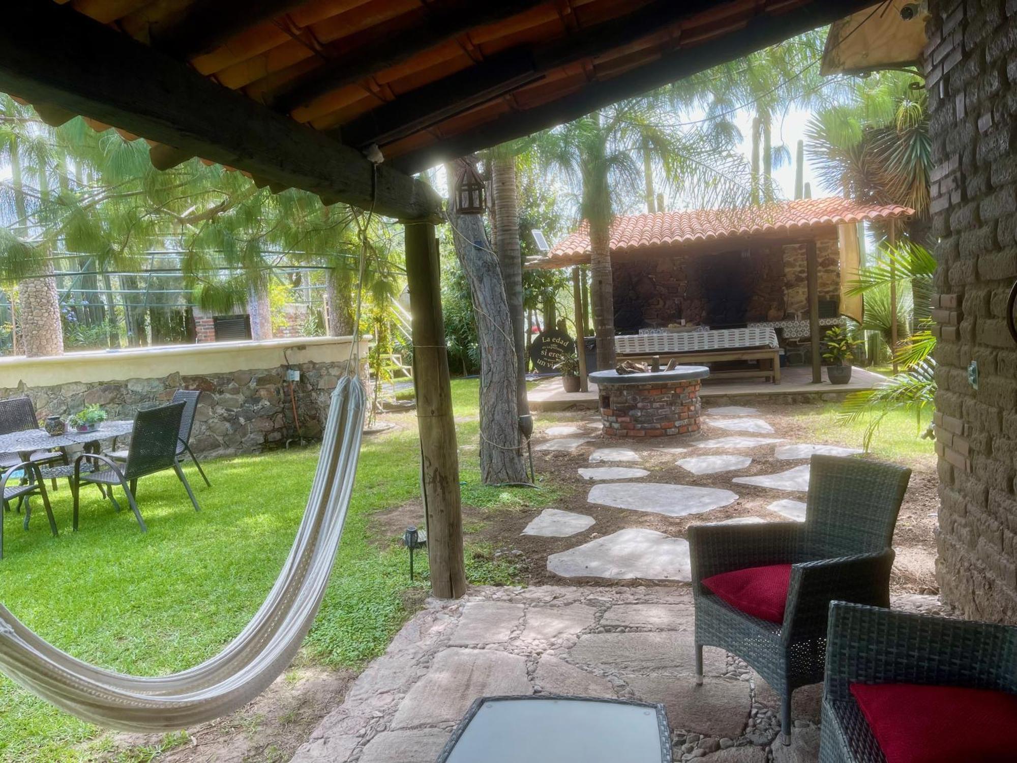 Cabana Magnolias Con Albercajacuzzi Tequisquiapan Exterior photo