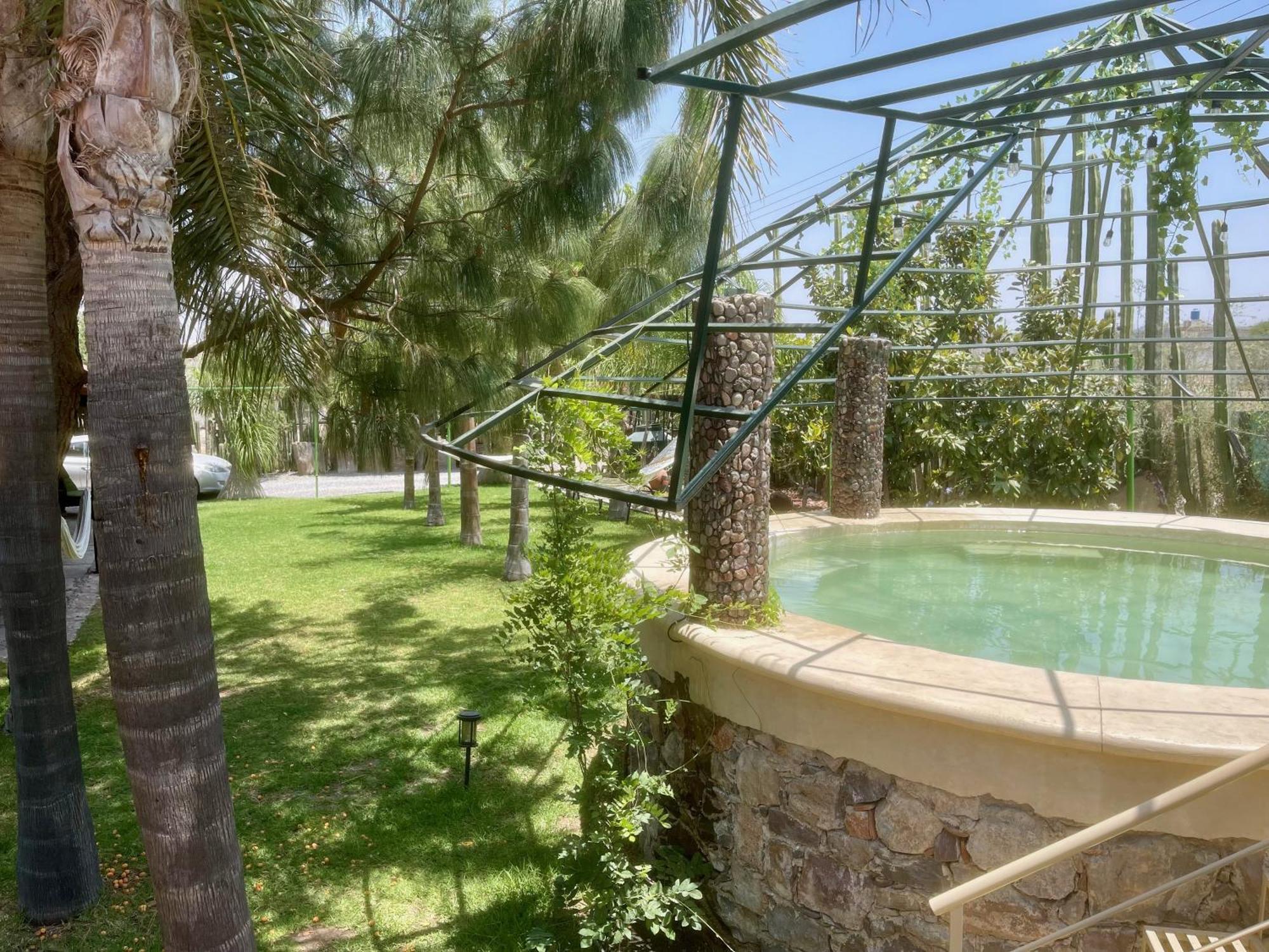 Cabana Magnolias Con Albercajacuzzi Tequisquiapan Exterior photo