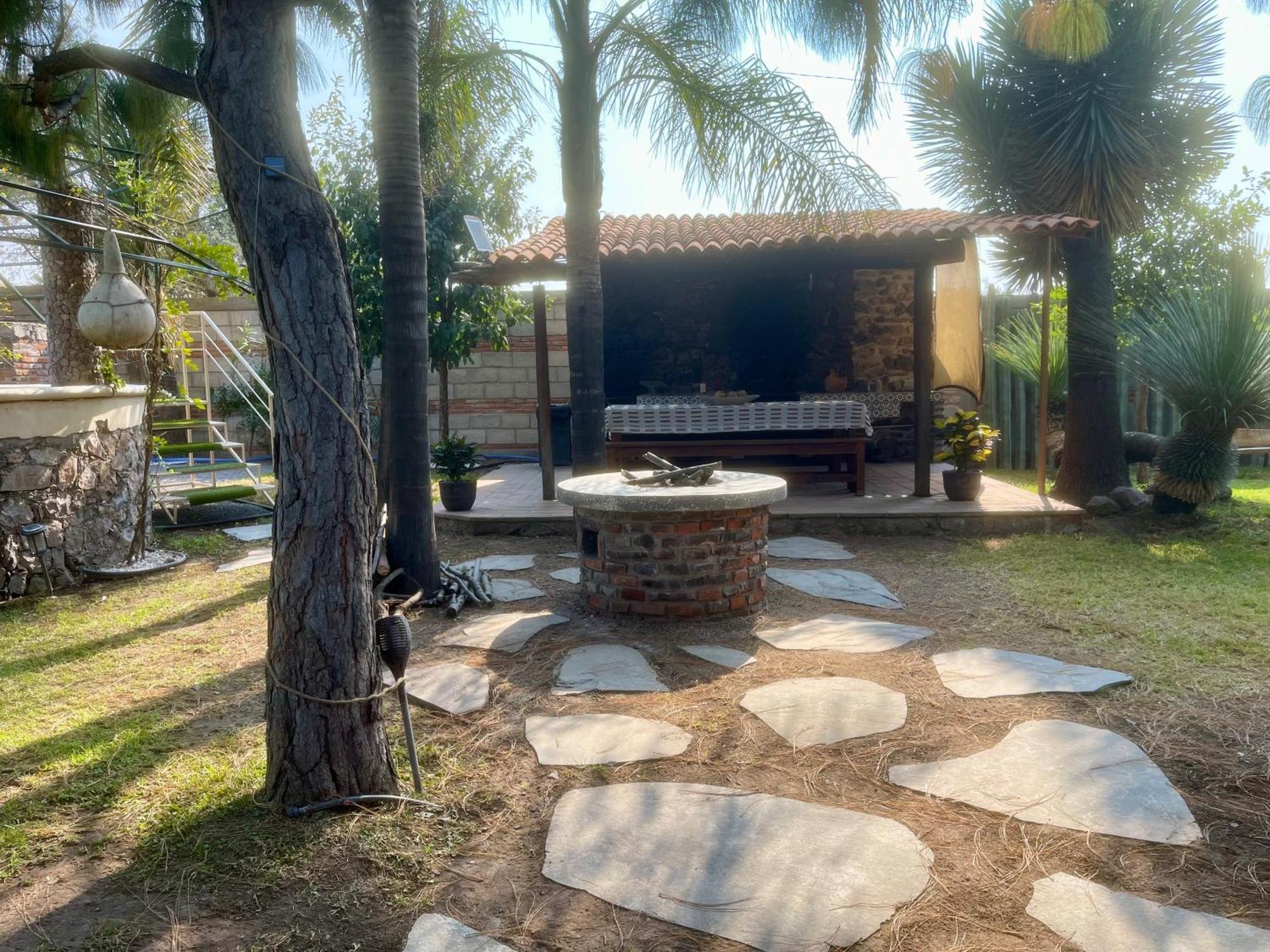 Cabana Magnolias Con Albercajacuzzi Tequisquiapan Exterior photo
