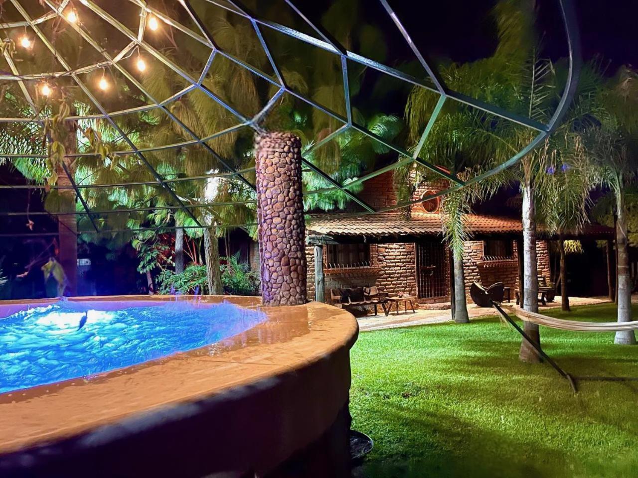 Cabana Magnolias Con Albercajacuzzi Tequisquiapan Exterior photo