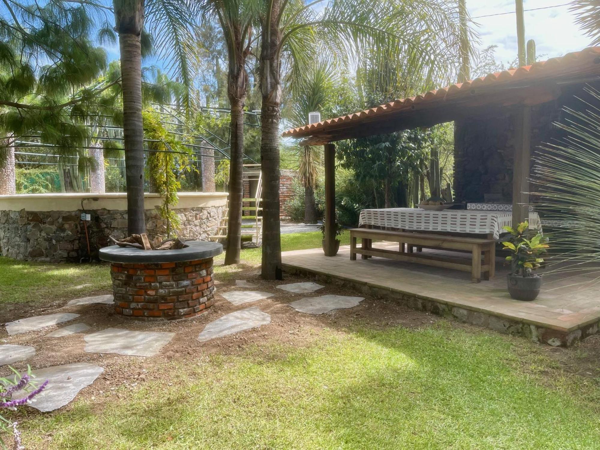 Cabana Magnolias Con Albercajacuzzi Tequisquiapan Exterior photo